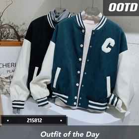 女棒球服外套215812