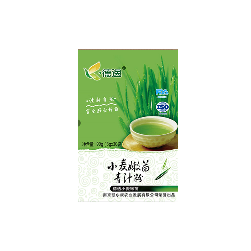 德逸小麦嫩苗青汁粉 青汁  3g*30袋/盒
