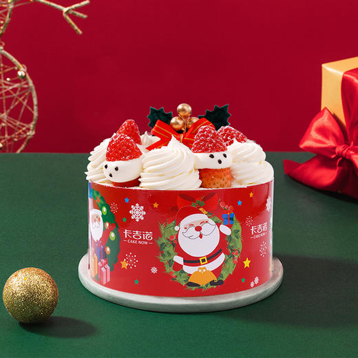 【2人团】圣诞佳音4吋分享蛋糕（12月25日之前提货） 商品图0