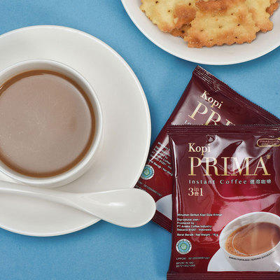 KOPIPRIMA普拉玛三合一咖啡提神速溶咖啡粉冲泡饮品解困10杯盒装 商品图0