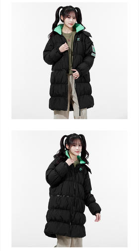 adidas阿迪达斯女羽绒服 2021冬季新品运动服户外出行保暖舒适休闲连帽羽绒服外套HF1581 