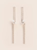 北京仓｜Wouters Hendrix-Long Twisted-扭曲 耳环（银色）［比利时设计师］ 商品缩略图0