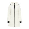 MOOSE KNUCKLES 中长款带帽无毛领 女士羽绒服 白色 M31LJ140 891 商品缩略图0