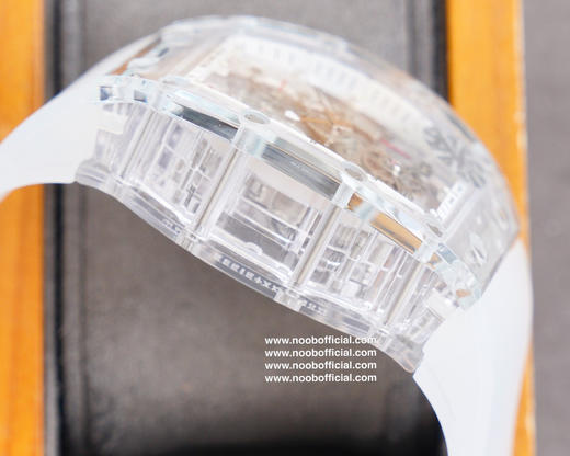 💍【Richard Mille 理查德．米勒】💍RM56-01水晶材质全镂空透明表壳，简单大方上放档次 随便搭配都好看，精湛镂空工艺，原装进口机芯，壳身尺寸50x42mm Z出品💍 商品图6