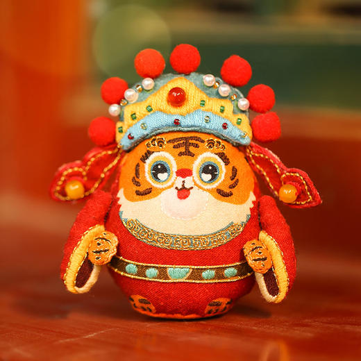 【刺绣新品】虎年大吉 玩偶材料包 商品图3
