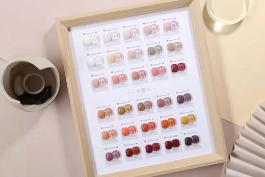 茗伊秋冬新色  浅茶30色系列A.B.C.D.E版 商品图2
