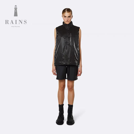 Rains Drifter Vest 2021秋冬新品漂流者防水薄棉背心男女同款 商品图2