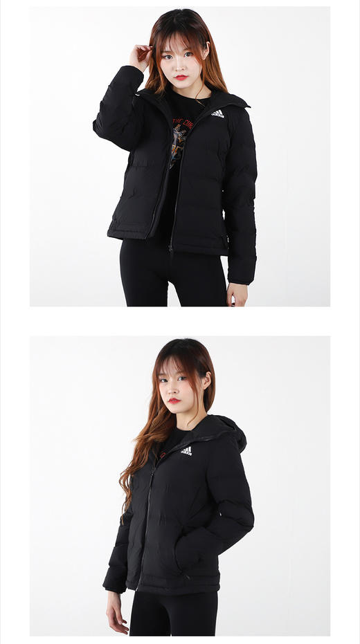 阿迪达斯羽绒服女装adidas 2021冬季新款户外运动服保暖舒适休闲外套FT2577 商品图0