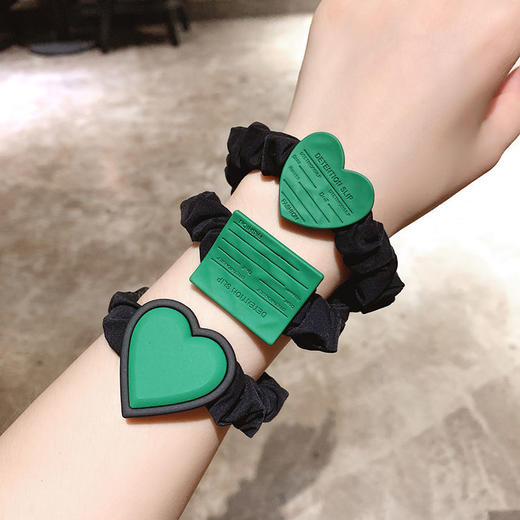 【两只装】高颜值头绳女简约气质高弹力扎马尾皮筋 商品图7