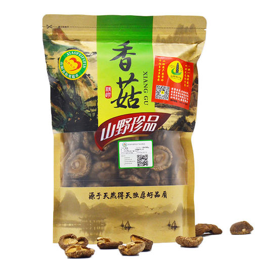 山阳县 菇香浓郁 农家香菇 230g/袋 商品图0