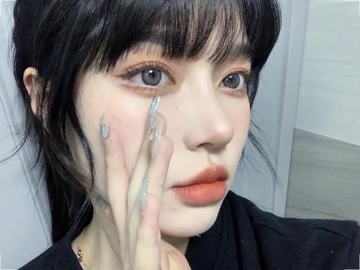 小红书爆款丨梨梨灰·Doragina丨超显白人鱼灰蓝14.0mm（年抛/2片装） 商品图5