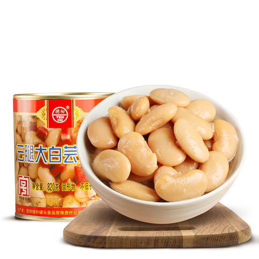 德和 红豆罐头组合 大白芸豆罐头云南特产 高汤熬制#家常菜 商品图8