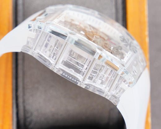 💍【Richard Mille 理查德．米勒】💍RM56-01水晶材质全镂空透明表壳，简单大方上放档次 随便搭配都好看，精湛镂空工艺，原装进口机芯，壳身尺寸50x42mm Z出品💍 商品图13