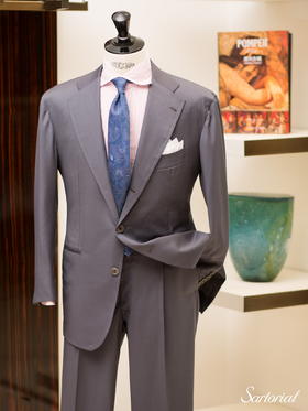 Orazio Luciano 150's wool suit