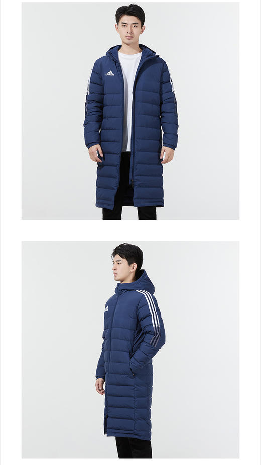 Adidas阿迪达斯官方网男装 2021冬季新款运动服跑步户外保暖防风休闲时尚羽绒服外套GM5246 商品图0