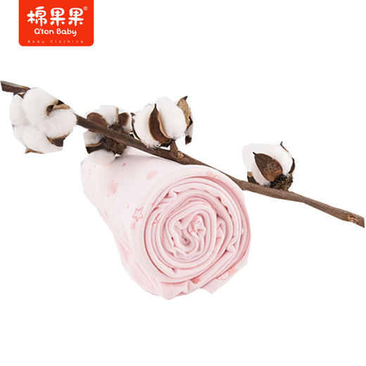 棉果果春季新品有机棉100*120cm毯子M125552222049 商品图4