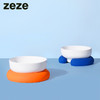 zeze彩色组合DIY猫瓷碗-B（包邮） 商品缩略图0