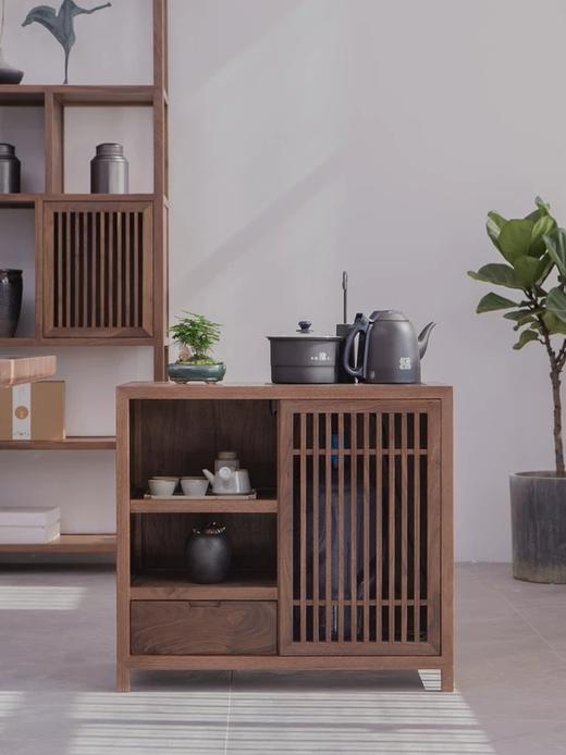 中式茶水柜  实木烧水柜 商品图1