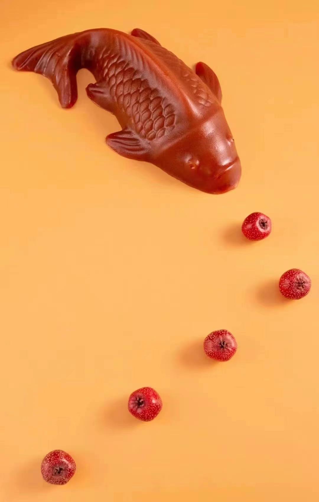 一木山楂锦鲤山楂鱼320g年年有鱼年货礼盒山楂糕制品