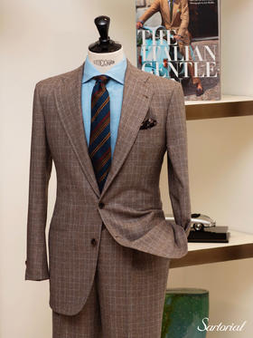 Orazio Luciano Flannel Suit