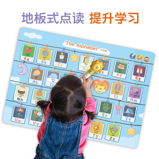 【点读版】点读地板大海报-认知篇8张   0-4岁 商品图4