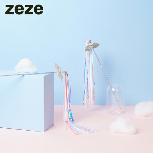 zeze天使魔杖逗猫棒-B(包邮) 商品图0