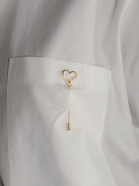 北京仓｜Wouters Hendrix-Heart-爱心 胸针［比利时设计师］