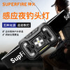 SUPERFIRE神火HL16头灯感应强光头戴式钓鱼灯led可充电超亮迷你户外夜钓灯 商品缩略图0