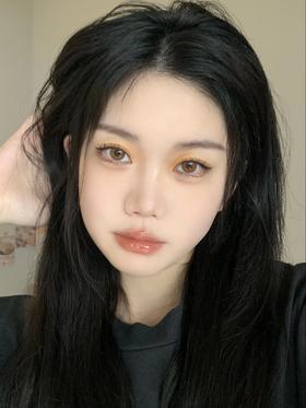 暮色柔金·4Youthcon丨金棕猫眼石14.2mm（年抛/2片装）