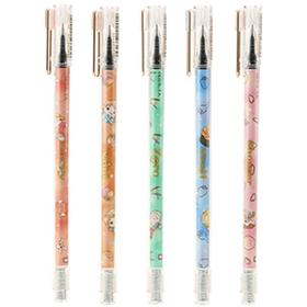 晨光航海王中性笔C4004全针管拔帽水笔学生用考试作业笔签字笔