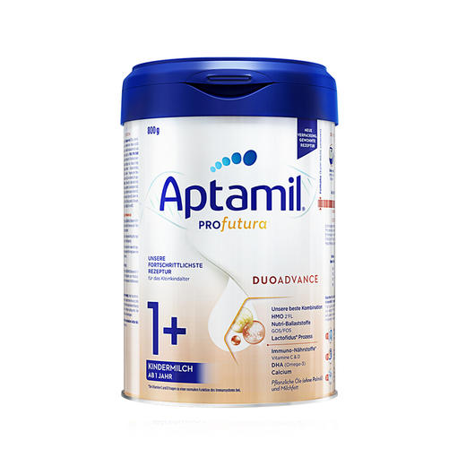 德国爱他美白金版HMO幼儿配方奶粉1+段 800g 商品图0