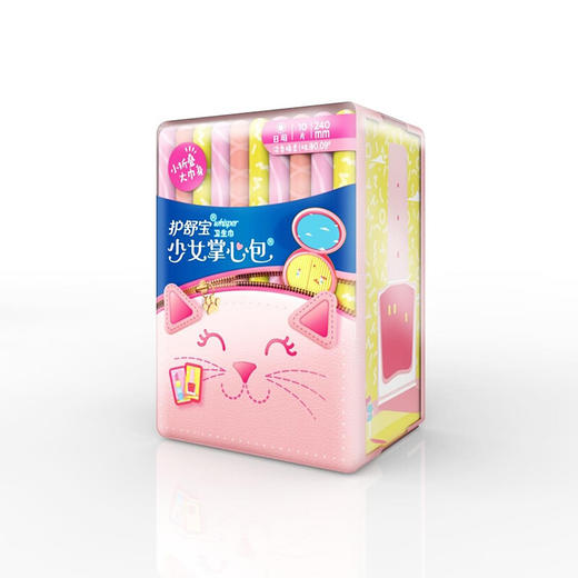 护舒宝 少女掌心包(淡香棉柔) 240MM 10片 商品图3