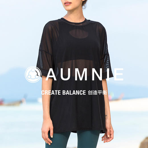OVERSIZED MESH TEE/宽松网纱T恤 商品图5