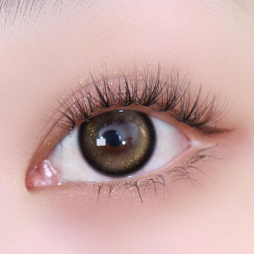 日抛新 Kaylens 财阀千金 14.2 细闪黑灰 商品图2