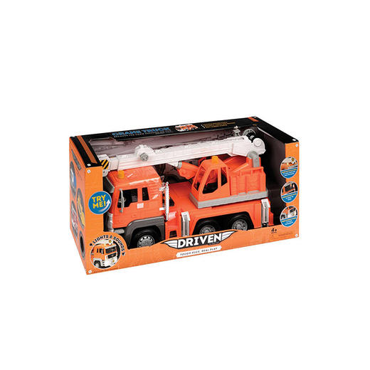 Driven起重车 模型儿童仿真玩具车工程车男孩车模摆件声光4岁+ 商品图3