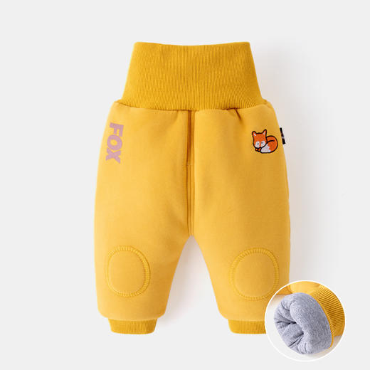 【高腰护肚 童趣满满】A类婴儿冬季加绒大PP裤男保暖长裤宝宝夹棉加厚裤子哈伦裤男童冬装女 商品图8