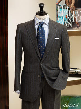 Orazio Luciano Flannel Suit