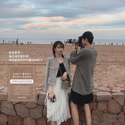 金蘑菇菇【 铂金香香】香香外套合集｜精致都市丽人的入秋短外套 商品图1