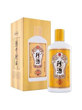 珍酒 53度 珍五 金装版 500ml 酱香型白酒
