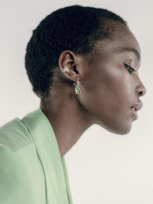 北京仓｜Wouters Hendrix-Peridot-橄榄石 耳环［比利时设计师］ 商品图3