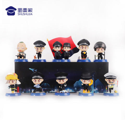 【蜀黍家三代公仔】小J天团三代公仔，创意秃头造型手办摆件，为你定制的精美收藏及文创送礼礼品礼物 商品图0