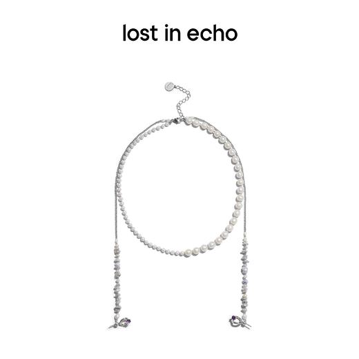 lost in echo 原创设计师品牌 多功能设计感拼接项链耳钉锁骨链耳机链男女同款 商品图2