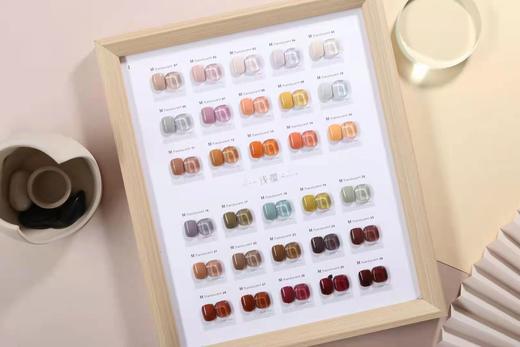 茗伊秋冬新色  浅茶30色系列A.B.C.D.E版 商品图1