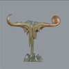 宇达青铜全铜摆件《顶天立地 日月增辉》玄关 创意装饰 家居工艺摆件 商品缩略图0