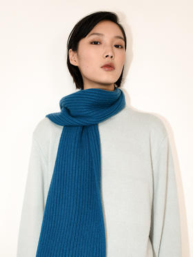 女士2021新款纯山羊绒4股加厚围巾