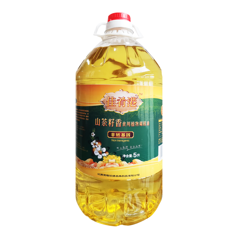 江西省安远县佳肴港山茶食用植物调和油5L装/瓶