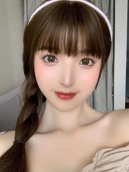 大直径推荐丨圣鹿甜棕·Doragina丨焦糖色狗狗眼14.5mm（年抛/2片装） 商品图2