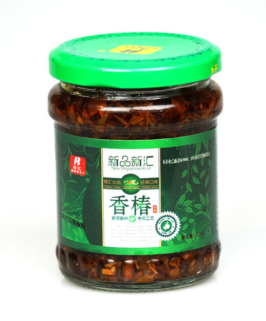 山阳县 拌饭神器 秦岭香椿酱158g*2瓶 商品图0