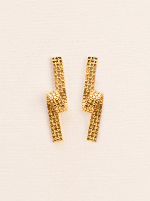 北京仓｜Wouters Hendrix-Twisted-扭曲 耳环（金色）［比利时设计师］ 商品图0