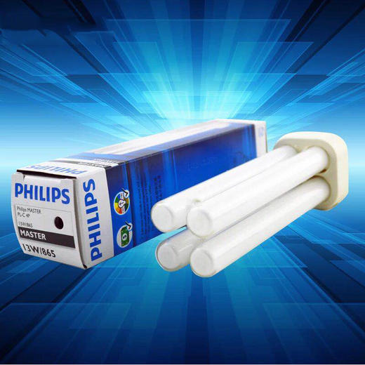 飞利浦分体式节能灯四管暖白色13W/840 商品图2